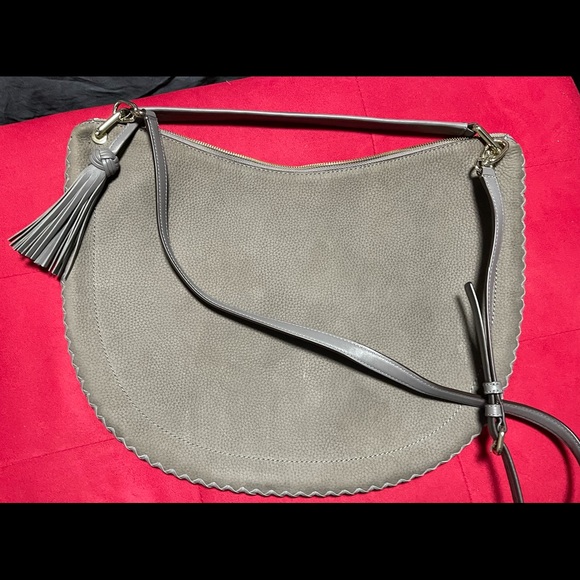 Kate Spade Gray Large Crossbody. - Picture 2 of 3